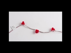 スクウェア 12mm ピクセル LED DMX512 RGB フルカラー 12mm 0.3w DC12V LED ピクセルライト