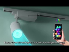 360 調整可能な移動式 LED トラックライト 屋内用 店舗用 アルミニウム体 モダン アジアスタイル 食事バー