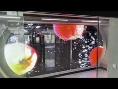 高明度の透明LEDデジタルサイネージ