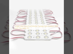 単色 3 SMD LED モジュール 看板ライト アウトドア 2835 レンズ 1.5W ライト 12V