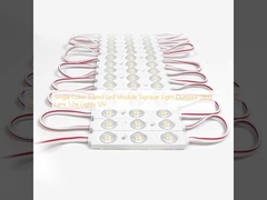 単色 3 SMD LED モジュール 看板ライト アウトドア 2835 レンズ 1.2W ライト 12V