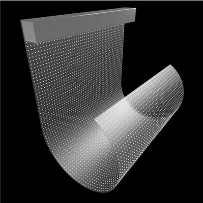 P10 Transparent LED Display Screen Full Color High Brightness For Building Glass Window