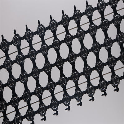 Transparent Flexible LED Mesh IP67 Advertising LED Mesh Video Wall For Building Facade