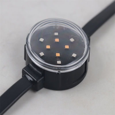 50mm RGBW LED Point Light Source With DC24V Work Voltage For Easy Installation