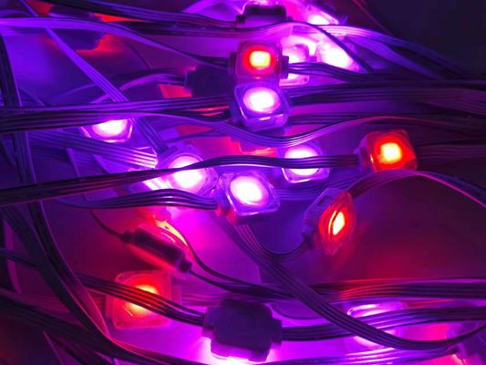 1.5W Waterproof LED Color Changing Outdoor Point Eaves Light for Christmas Decoration