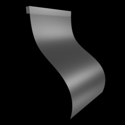 High Definition P8 LED Transparent Film Screen For Indoor Video Wall With Easy Installation And RGB DC5V