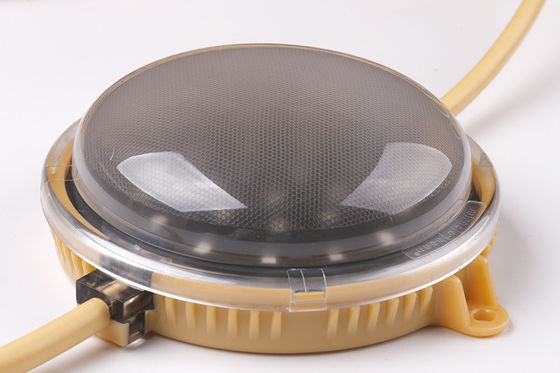 Outdoor permanent red green blue pixel light 100mm diameter point light source