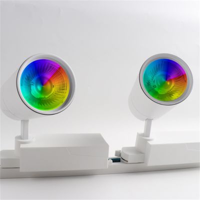 Surface Recessed Rail System LED Magnetic Track Flood Light 40W RGBW 220V with Special Design