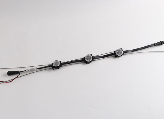 Permanent Holiday Lights Led Aluminum Track Lighting 40mm DC24V SMD3535 120° Viewing Angle