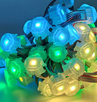20mm DC 12V Digital RGB LED Pixel Light For Shopping Mall ​​ , LED Pixel String