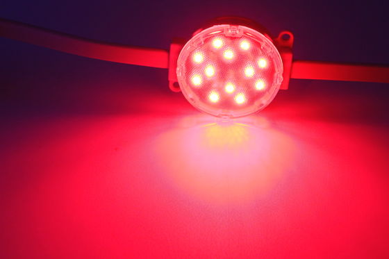 Outdoor IP67 Waterproof RGB Point Lights Diameter 50mm for House Decoration