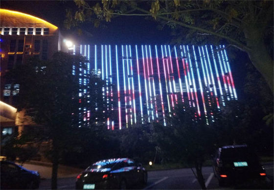 40mm DMX512 RGB Pixel Light  LED Point Light IP67 Waterproof for Architectural Theme