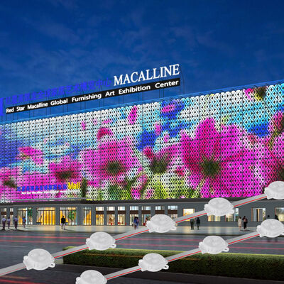品質  Smart LED Point Light Source DC12V 30mm IP67 Pixel Dot Waterproof RGB Facade Lighting Event Stage PC Body 工場
