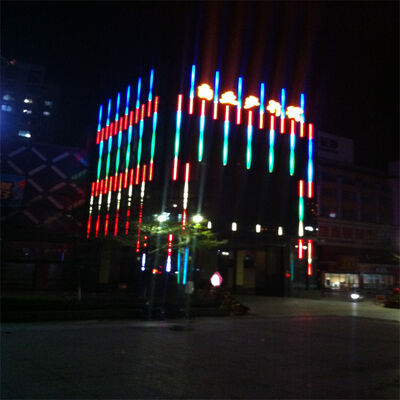 Full Color RGBW 30mm Pixel Light for Dynamic Building Lighting IP67 DC12V Easy Install