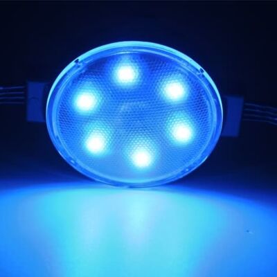 50mm 24V RGBW PC Material Lighting LED Point Light for Building Decoration