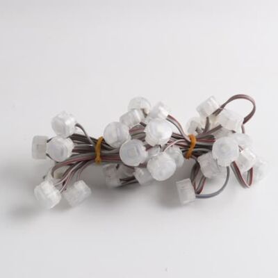 20mm DC5V RGB IP67 Waterproof LED Point Light Flexible For Commercial applications