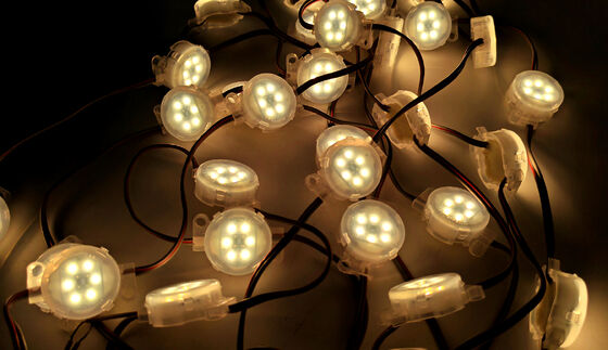 IP67 Waterproof 30mm RGB LED Pixel Light And Perfect For Stage And Building Facade Lighting