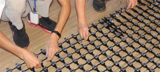 Epistar SMD3535 Led Mesh Curtain Flexible Led Curtain Screen Led Mesh Screen Outdoor