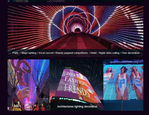 IP67 P83 Outdoor Decoration Full-color Advertising Display Screen SMD3535dmx512