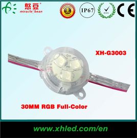 30mm RGB テーマ パークの装飾のためのフル カラーの導かれたピクセル ライト DC12V