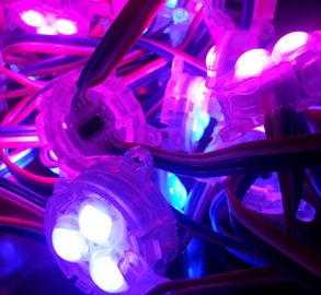 30mm SMD 5050 12V rgb はフル カラーのピクセルを導きました-----経験を製造する 11 年