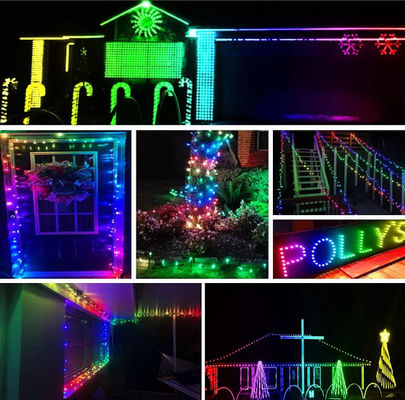 12V 12mm Bullet Pixels 1903 IC RGB Full Color Pixel Light Module