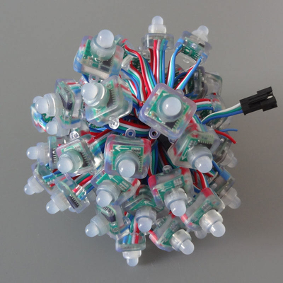 WS2811正方形LEDピクセル ライト5V 12V 6898破片の完全なケイ素の接着剤の防水保護