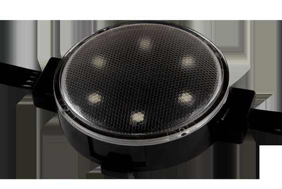 30mm 12V SMD2835 TTL IP67 防水LEDドットライト、120度ビーム角、UV耐性PC素材