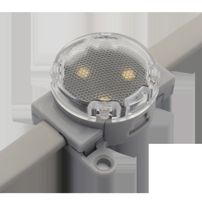 カスタマイズされたIP67 LEDポイント軽い0.6W 12V 30mm SMD3535屋外の単一色