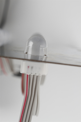 防水奇跡の豆LEDピクセル ライトDMX512制御RGB IP67 DC12V 0.3W
