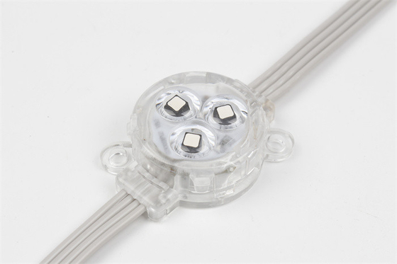 屋外の防水IP67 LEDポイント軽いDC12V 0.75W 30mm単一色SMD3535