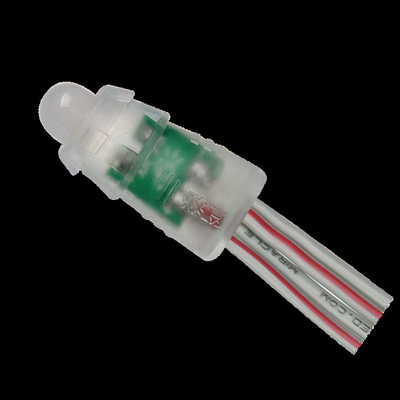 防水屋外LEDピクセル ライト0.3W DC12V 12mm DMX512 RGB IP67