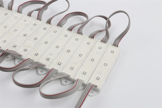 防水フル カラーRGB 3535 SMD LEDの注入モジュール78*18MM IP67 DC12V 0.75W