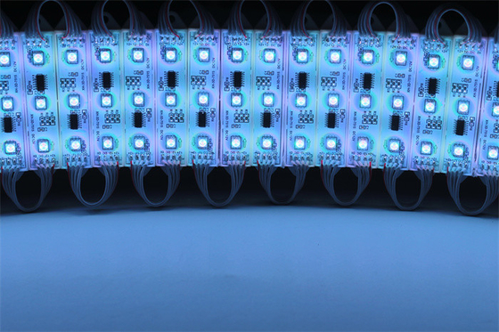 高出力防水 IP65 1.2W 射出成形省エネ LED モジュール 12V SMD 3535 看板照明用
