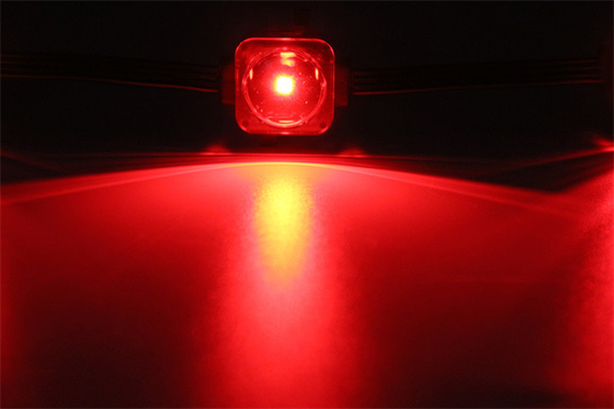 RGBW防水LEDポイント ライト25mm SMD3535 DMX512 IP67 DC12V 0.75W