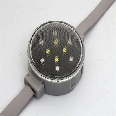屋外の装飾2W Smd3535 DMX512 DC24V 50mmポイントLEDライトIP67 RGBW