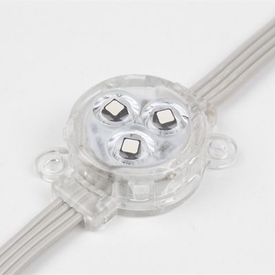 DC5V 30mm RGB LEDポイント軽いIP67防水0.75W DMX512 Smd3535