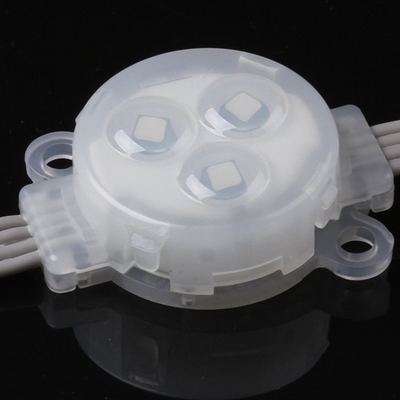 屋外の防水1W Smd3535 DMX512 DC12V 30mm RGBW LEDポイント軽いIP67