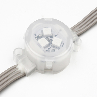 Smd5050 DC12V 30mm DMX512 RGBWポイントLEDライト防水IP67 0.75W