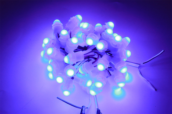直径 12mm DMX512 フルカラー防水 LED ピクセル ライト DC5V LED ライト