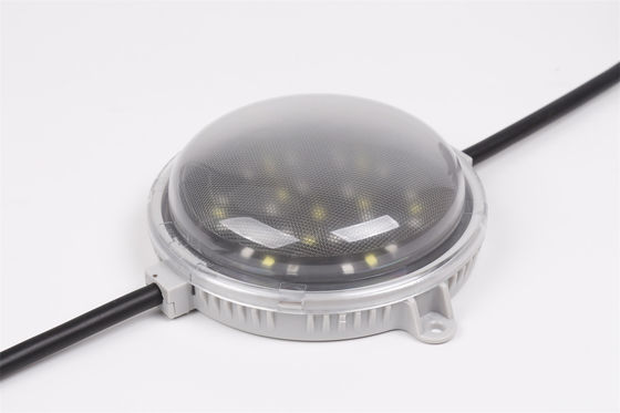 100mm 24V SMD3535 RGB IP67 防水 LED ポイントライト、DMX512 制御および 180° ビーム角付き