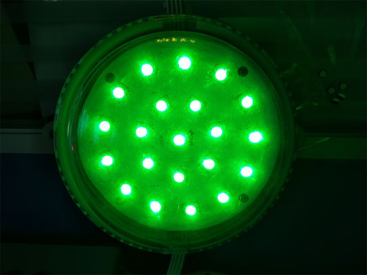 100mm 24V IP67 Waterproof LED Point Light with 180° Beam Angle and UV Resistant PC Material