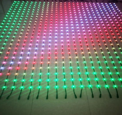 RGB Full-Color Advertising Display Screen with Video Function and DMX512 Control