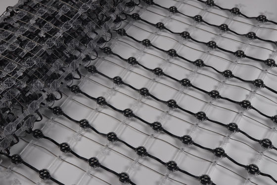 Intelligent LED Grid Screen Panoramic 3D Outdoor Waterproof Acrylic Integrated Architectural Landscape Light