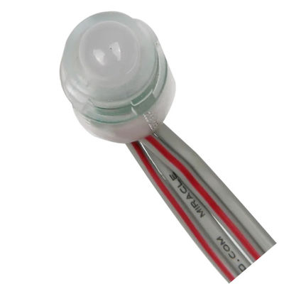 単色LEDピクセルライト 0.2W DC12V IP67 9mm 屋外防水 広告ピクセルライト