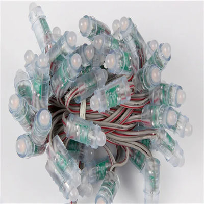 RGB LED ピクセルライト 0.3W DC5V IP67 12mm 屋外防水 広告 ピクセルライト