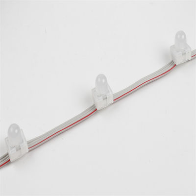 屋外 RGB 0.3W 12mm LED ストリング フルカラー 12V LED ピクセル モジュール 防水 IP67 点灯