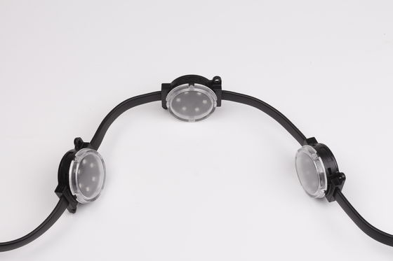 40mm Rgb Rgbw Dc12v ドットピクセル 屋外 LEDポイント Dmx ピクセル LEDドットライト 玄関ビル