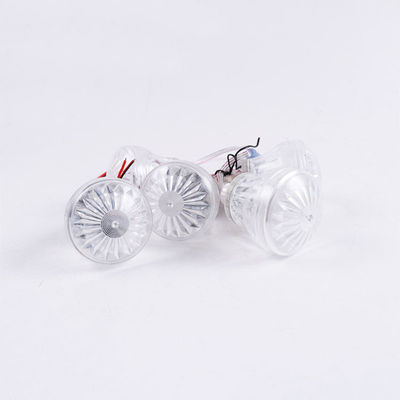 Plastic Amusement Ride Lights Multicolor LED Cabochon Lights