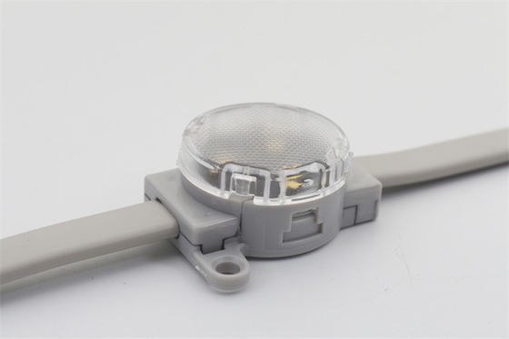 24V 60mm IP65 RGBW LED ピクセルアングル 120° 1.5W 作業電圧 DC24V マトリアルPCシェル